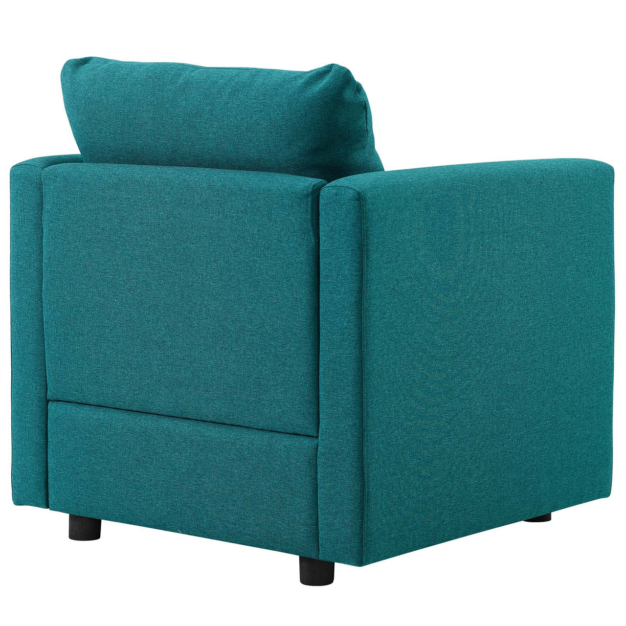 Corra Upholstered Accent Chair, Teal