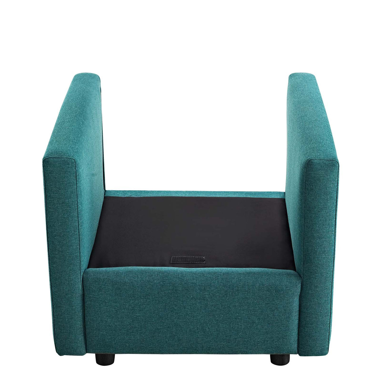 Corra Upholstered Accent Chair, Teal