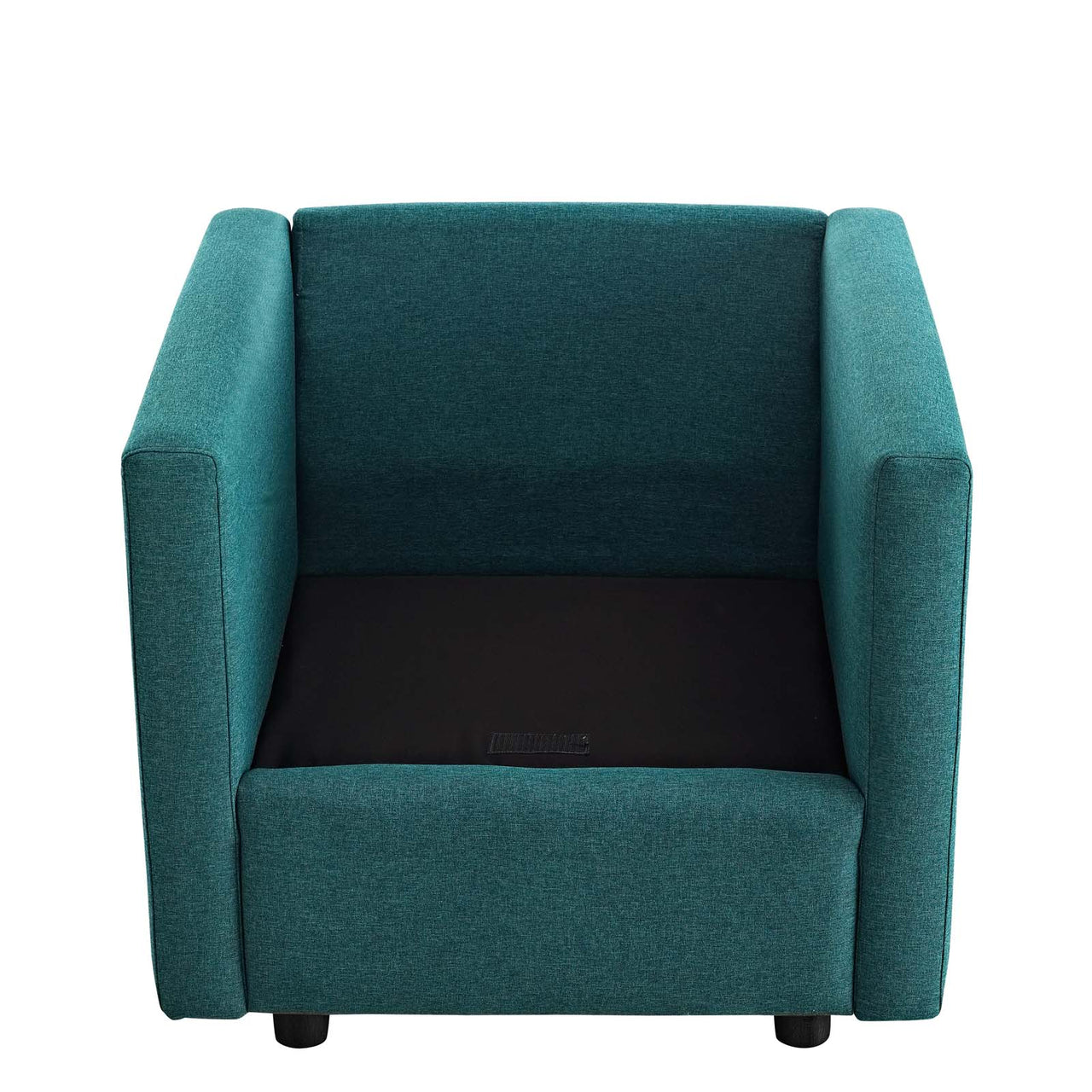 Corra Upholstered Accent Chair, Teal