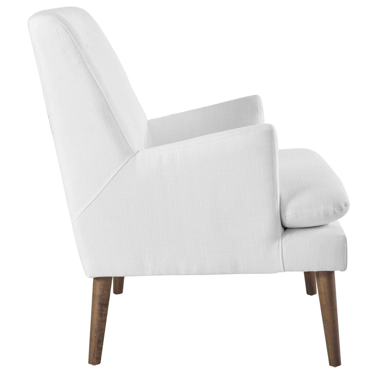 Noravia Lounge Chair, White