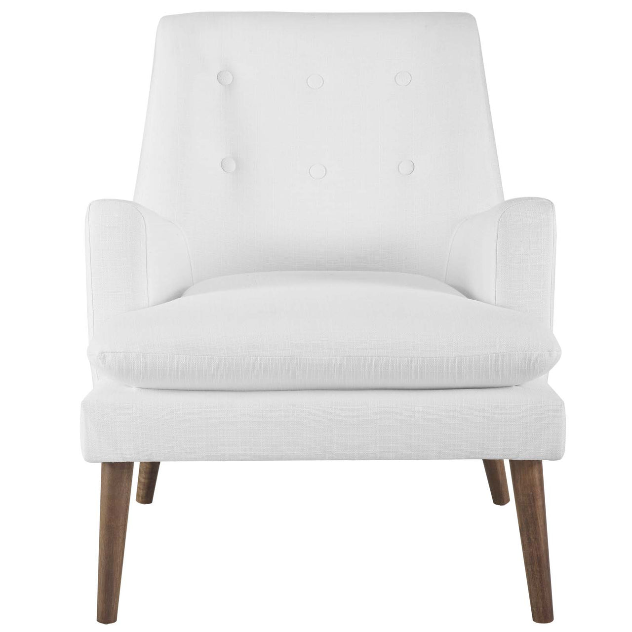 Noravia Lounge Chair, White