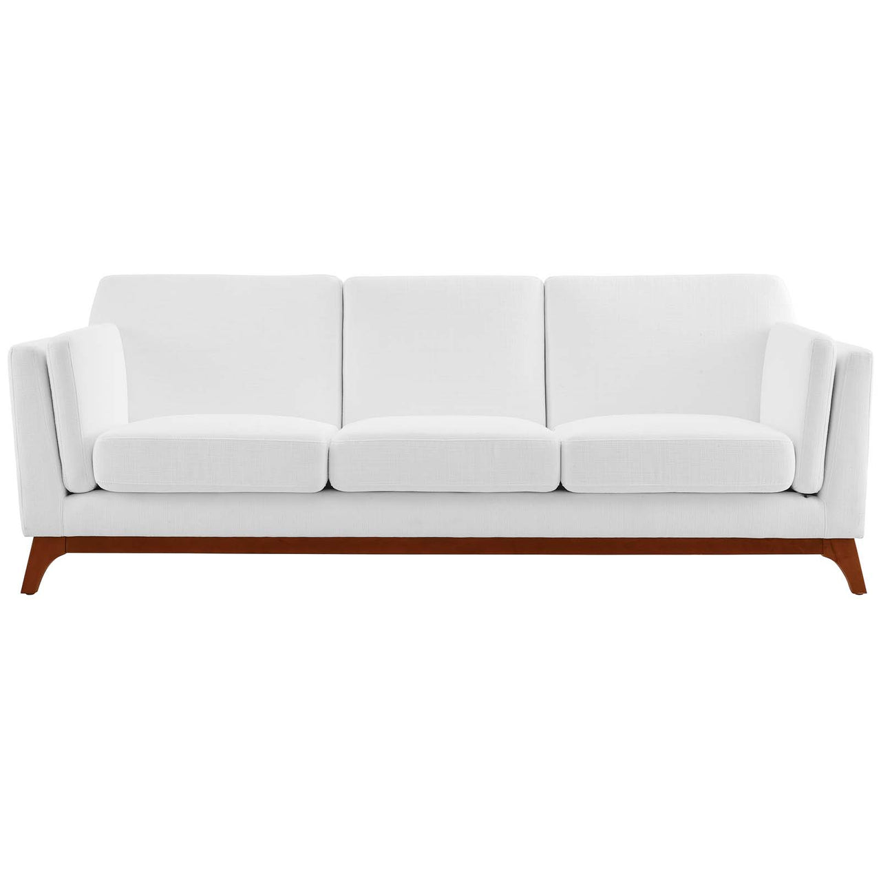 Chan Fabric Sofa, White