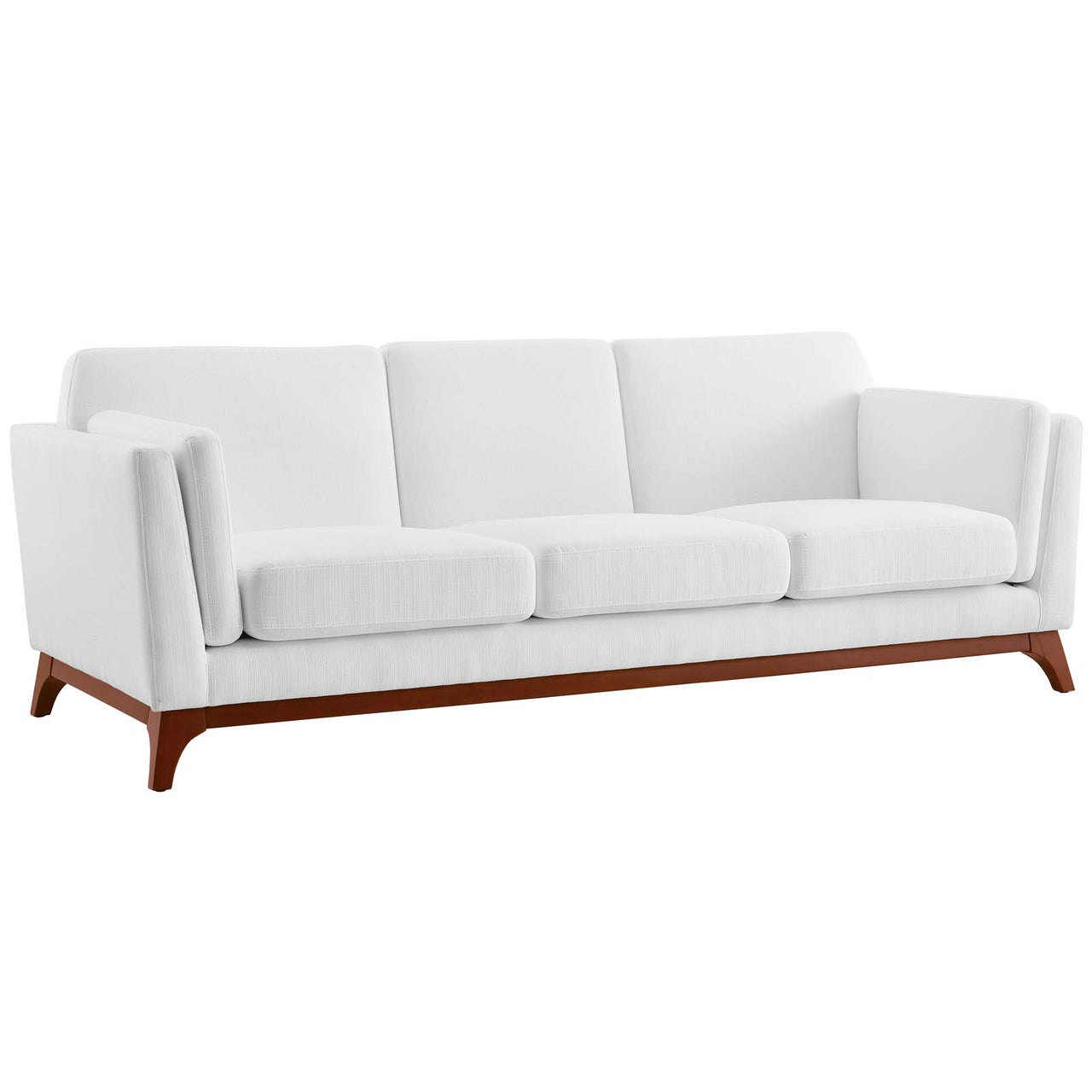 Chan Fabric Sofa, White