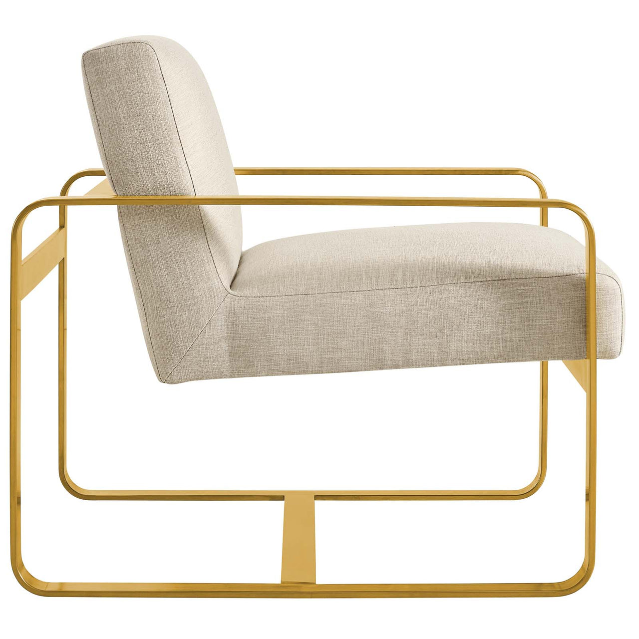 Evoure Fabric Armchair, Beige