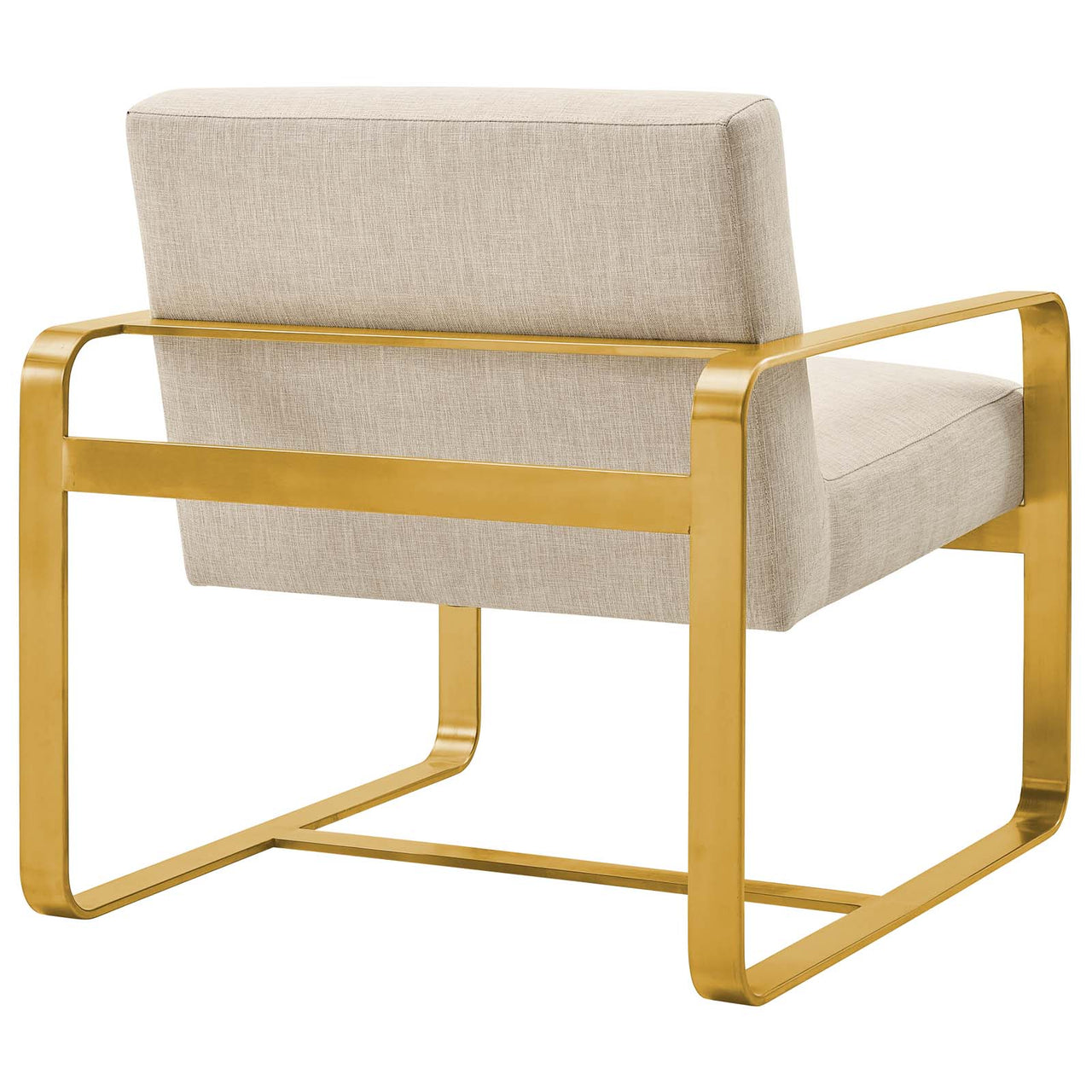 Evoure Fabric Armchair, Beige