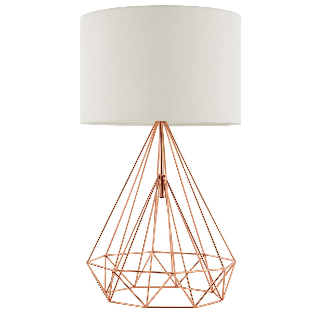 Ambrisse Table Lamp, Rose Gold