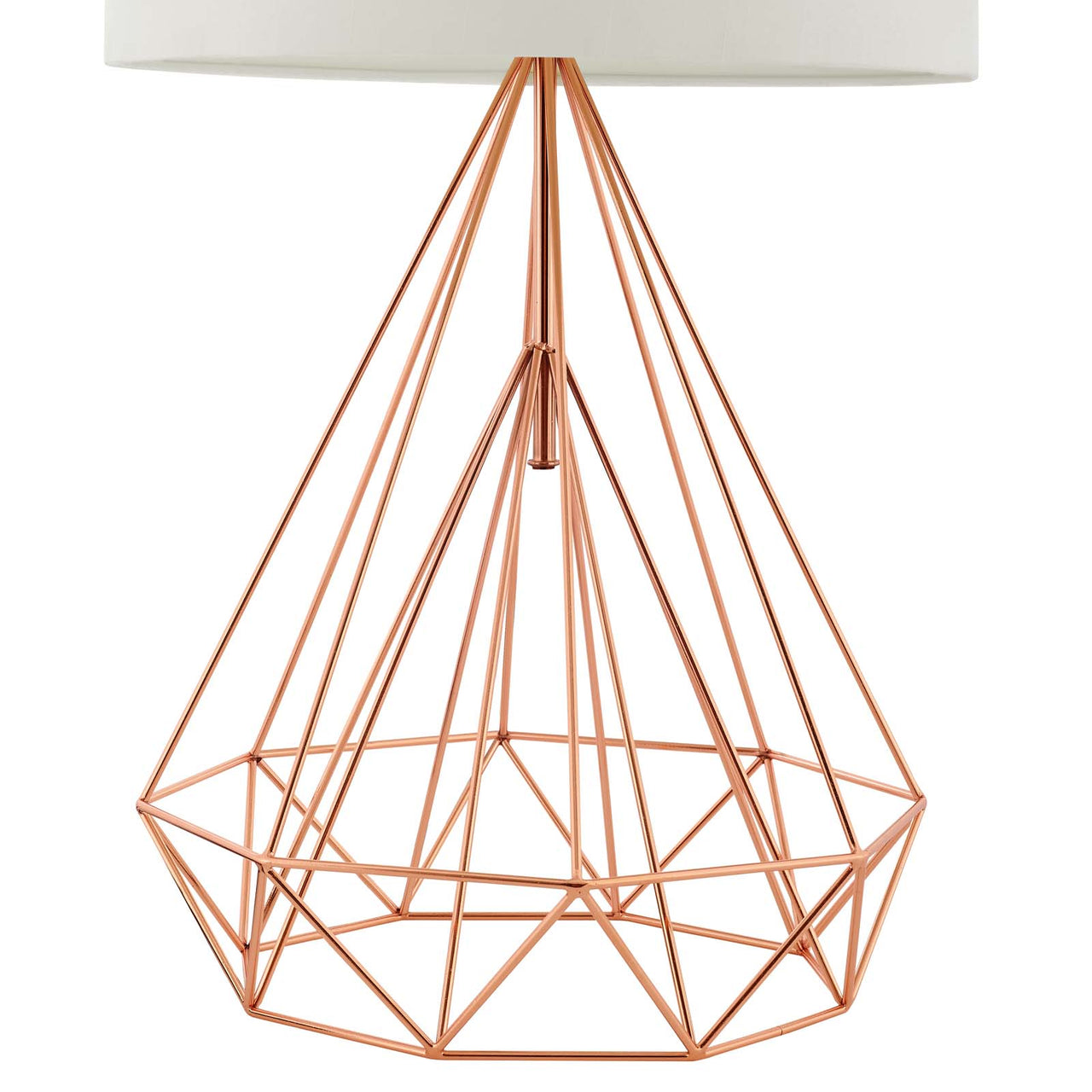 Ambrisse Table Lamp, Rose Gold