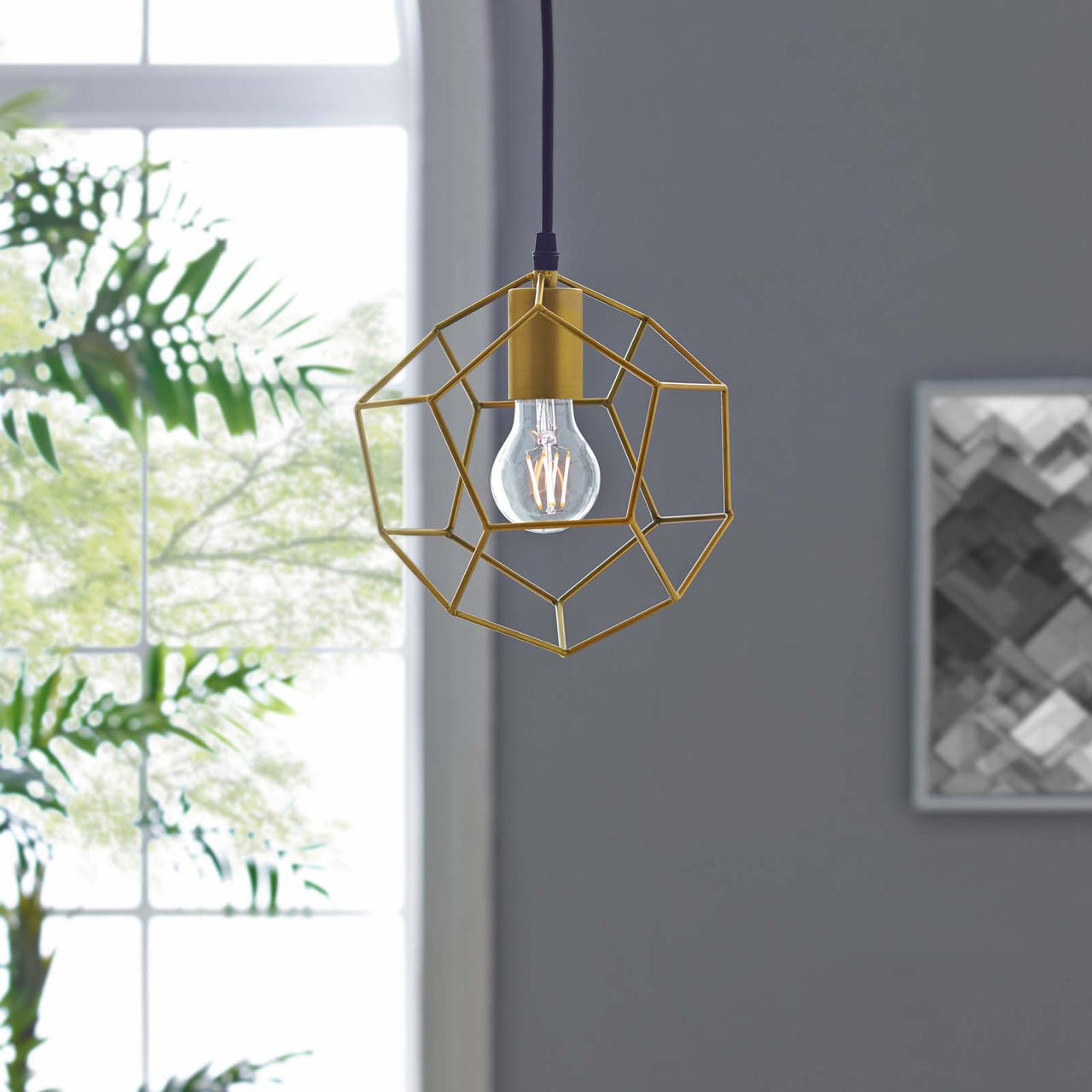 Amaranthine Pendant Light, Gold