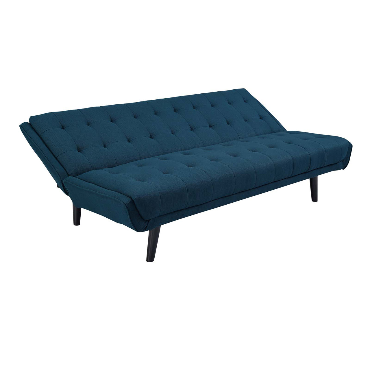 Mavelyn Fabric Futon, Azure