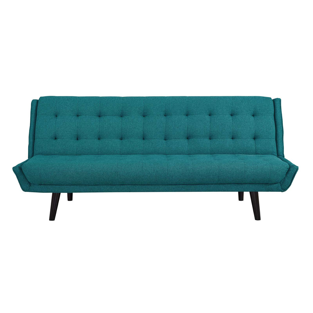 Mavelyn Fabric Futon, Teal