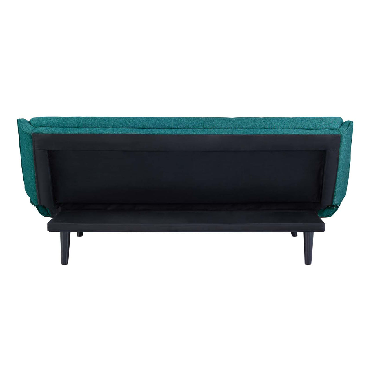Mavelyn Fabric Futon, Teal