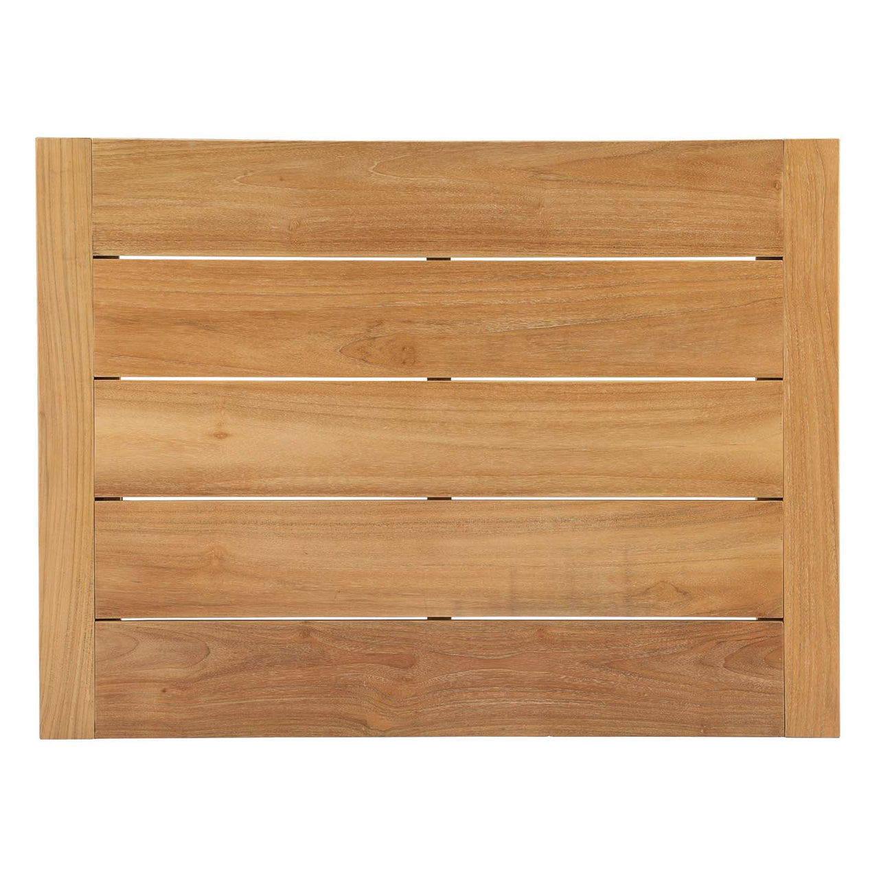 Rizer 4-Piece Alfresco Lounging Set, Natural Wood & White