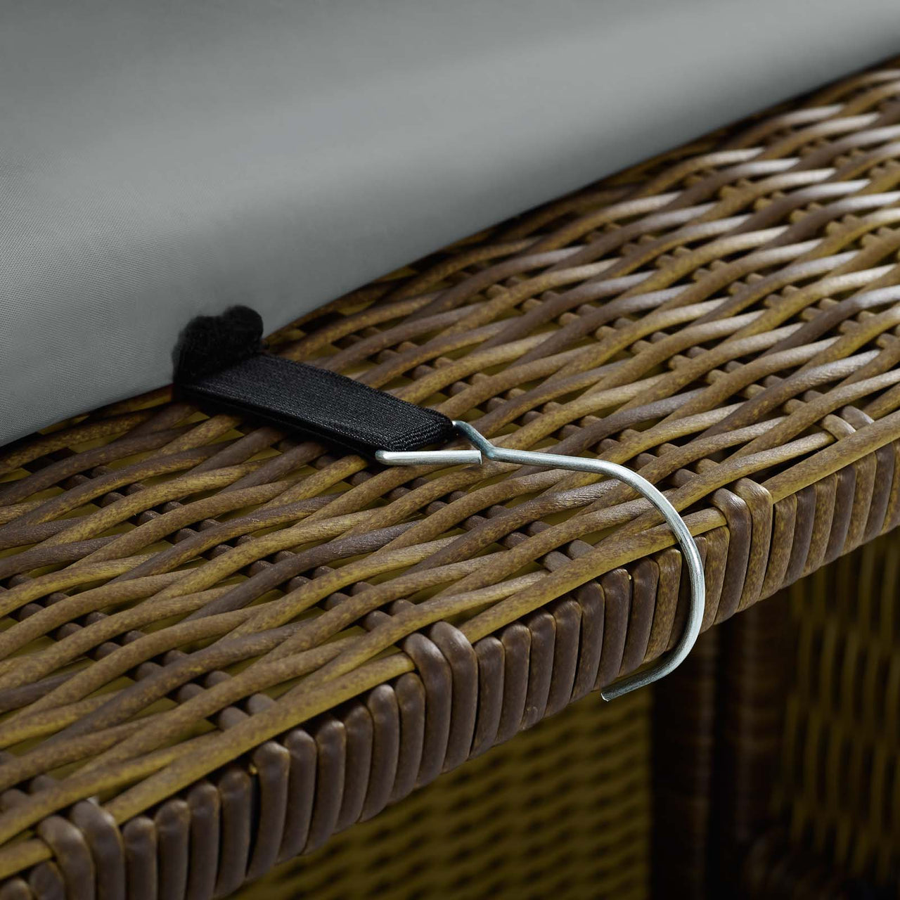 Immersion - Oasis | Conversation | Soul Journey | Invocation - Chaise Alfresco Furniture Cover, Gray