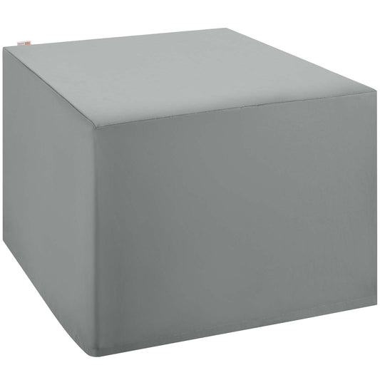 Immersion - Conversation | Soul Journey | Invocation - Ottoman and Side Table Alfresco Furniture Cover, Gray