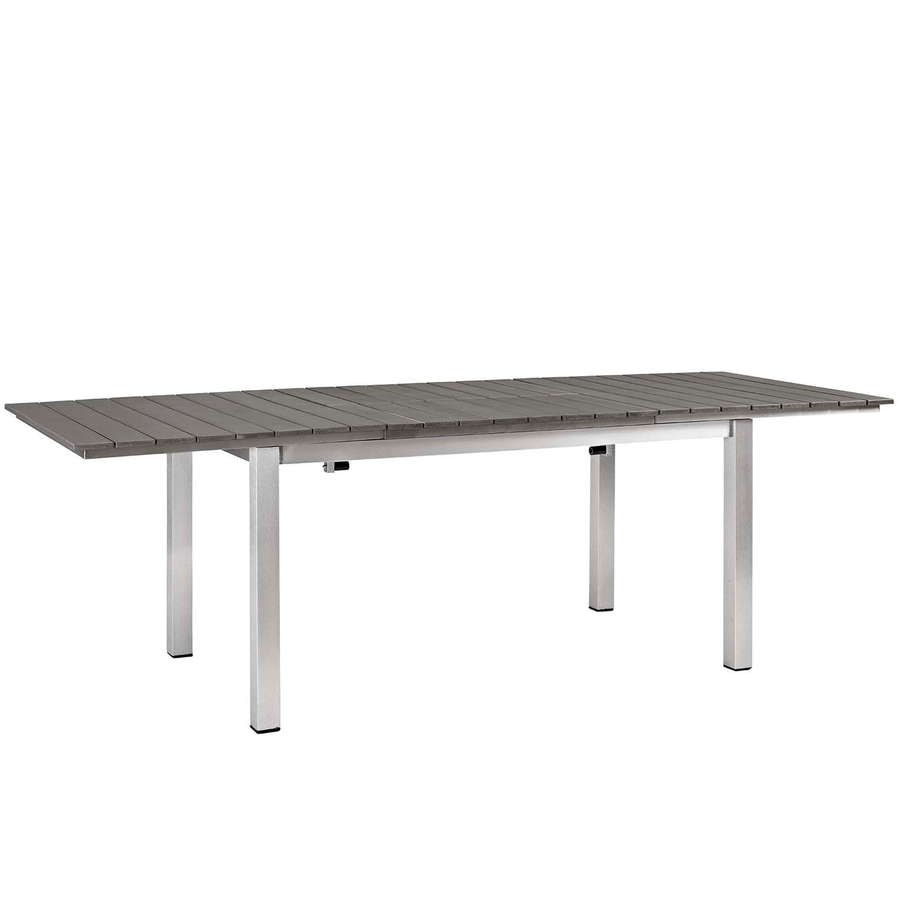 Shorea 5-Piece Alfresco Dining Set, Silver & Black