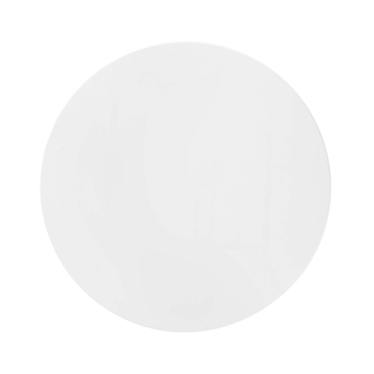 Ensemble Round Dining Table, Small, Gold & White