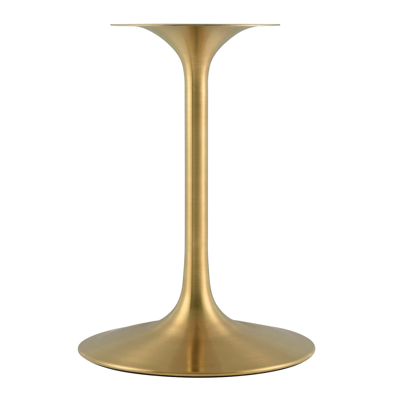 Ensemble Square Dining Table, Extra Small, Gold & White