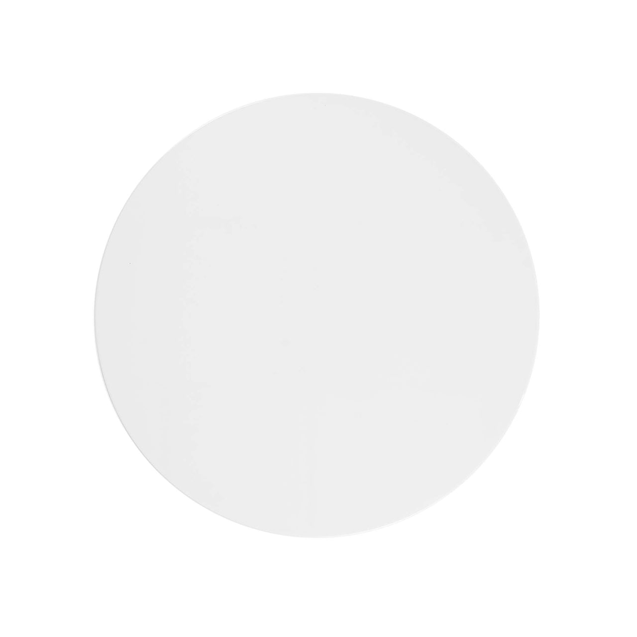 Ensemble Round Bar Table, Gold & White