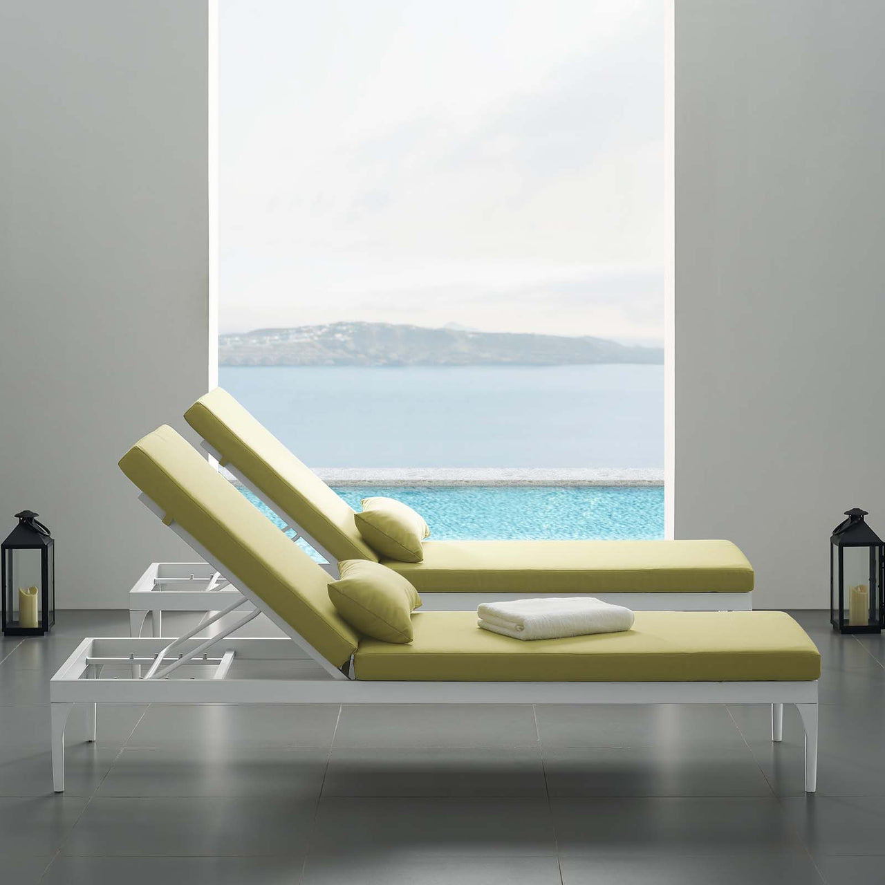 Viewpoint Sunlounger Chair, Peridot