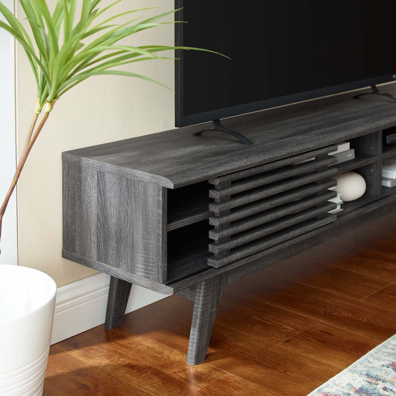 Ventra Entertainment Center, Large, Charcoal