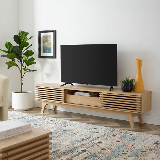 Ventra TV Stand, Large, Oak