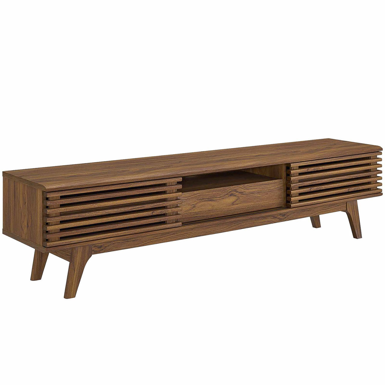 Ventra TV Stand, Large, Walnut