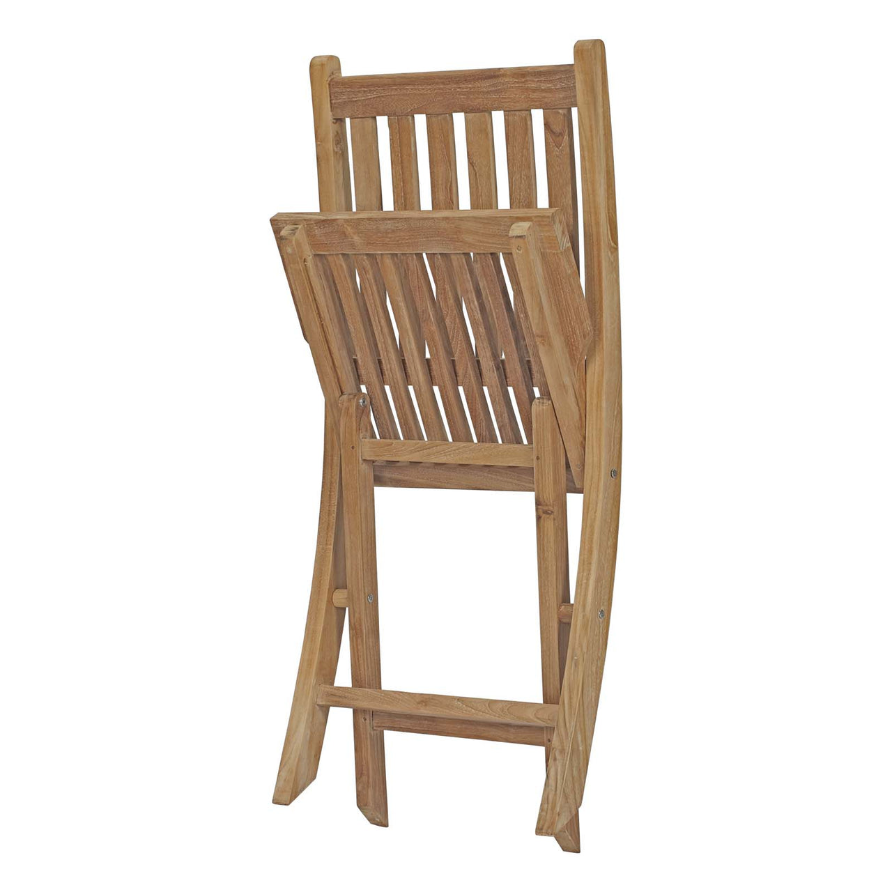 Shorehaven 9-Piece Alfresco Teak Dining Set, Natural Wood