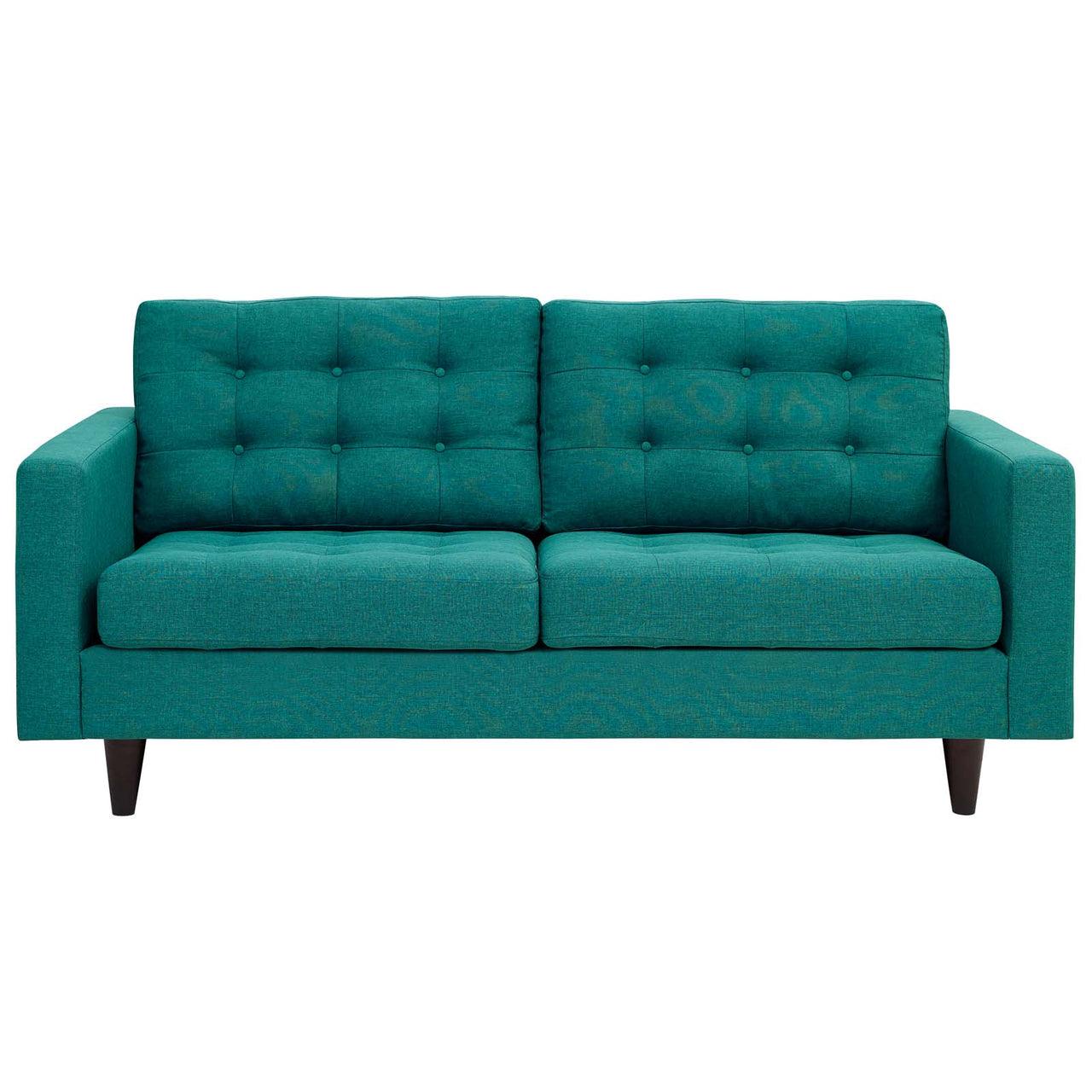 Dynasty Sofa & Loveseat Set, Teal