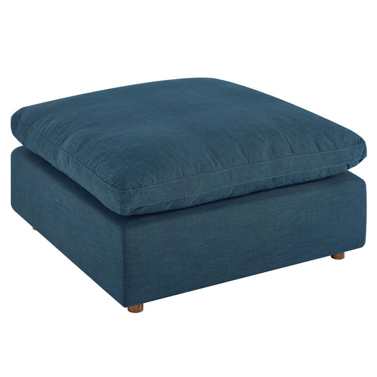 Angelic Cloudblend Ottoman | Modular Sectional Component, Azure