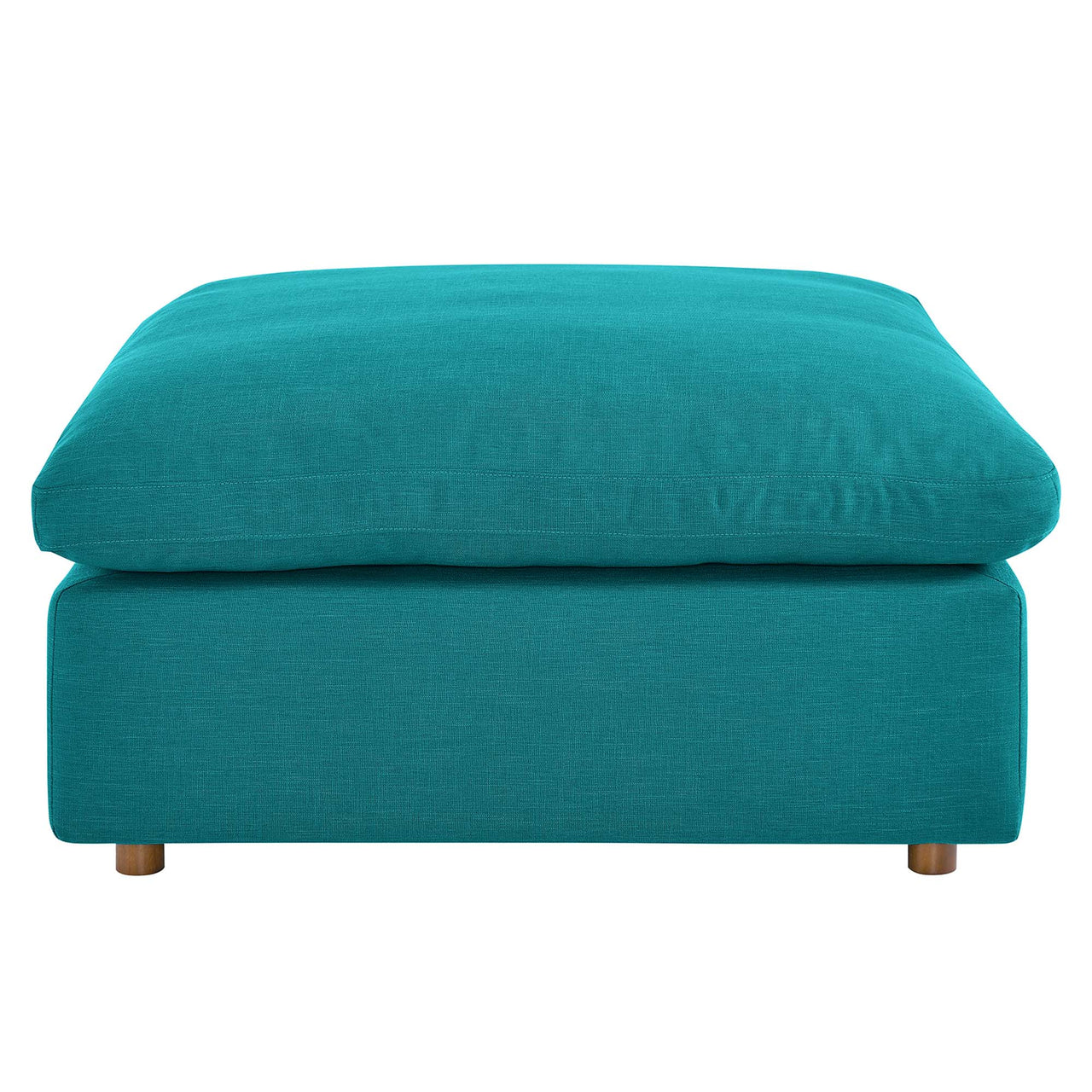 Angelic Cloudblend Ottoman | Modular Sectional Component, Teal