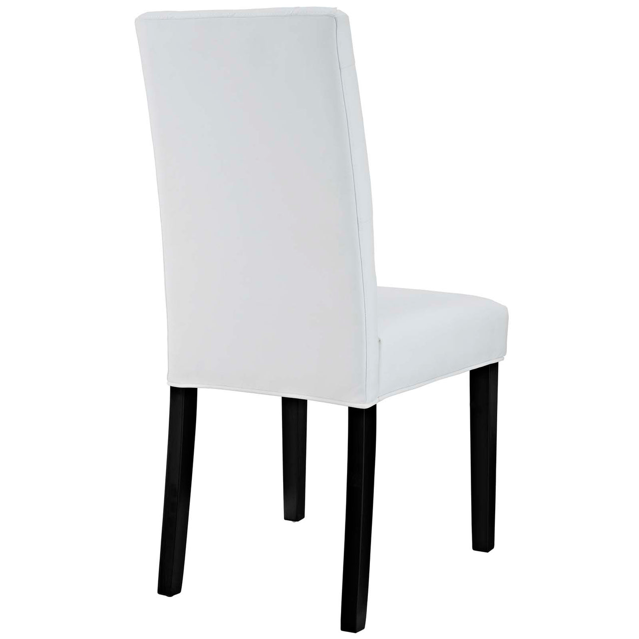 Octave Eco-Leather Dining Chair Set of 2, White