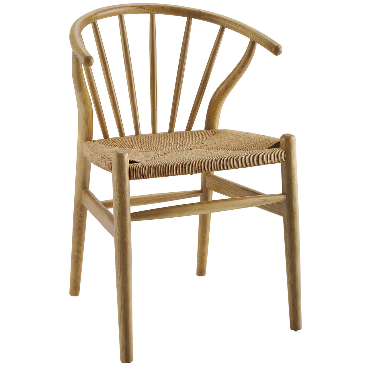 Kate Dining Chair, Natural Wood