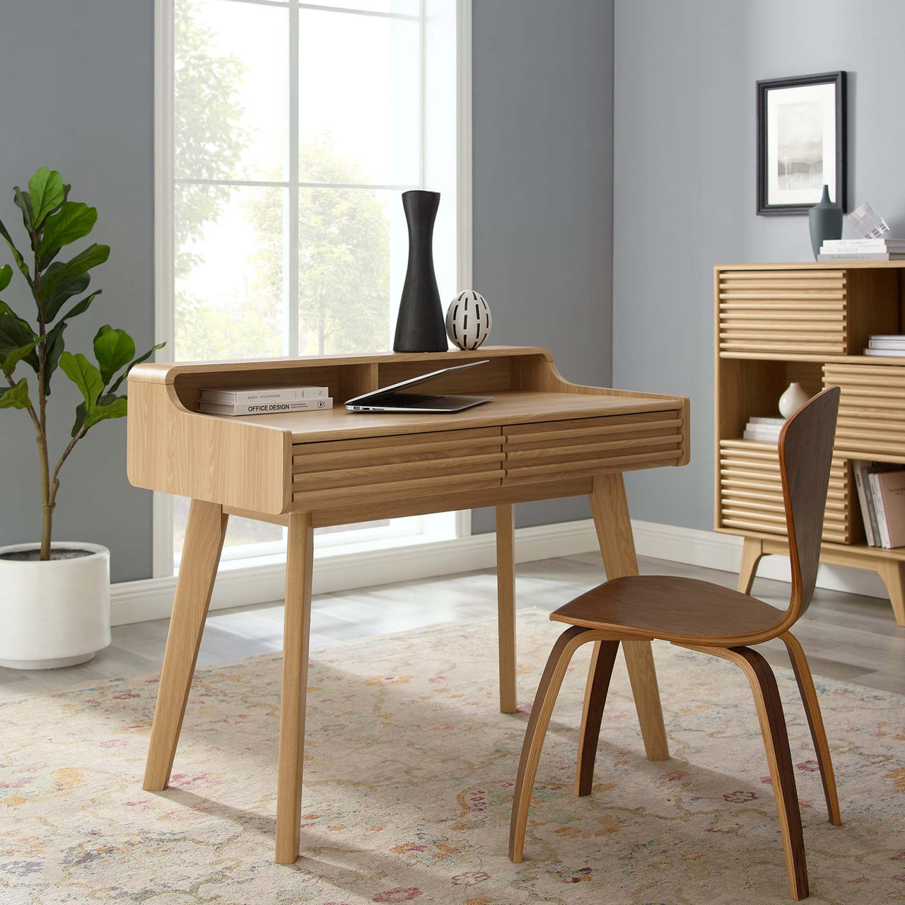 Ventra Writing Desk, Oak