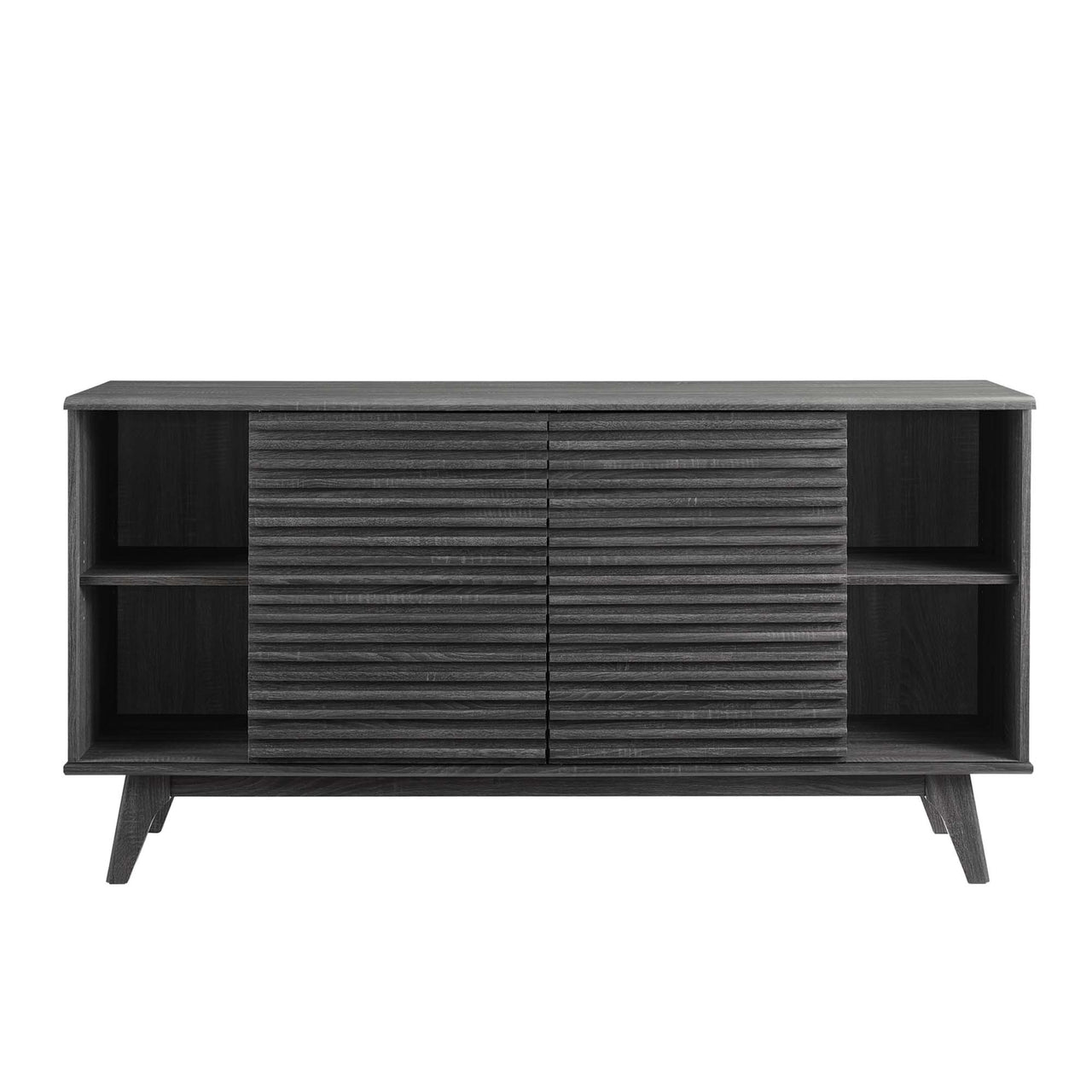 Ventra Sideboard Buffet Table | TV Stand, Medium, Charcoal