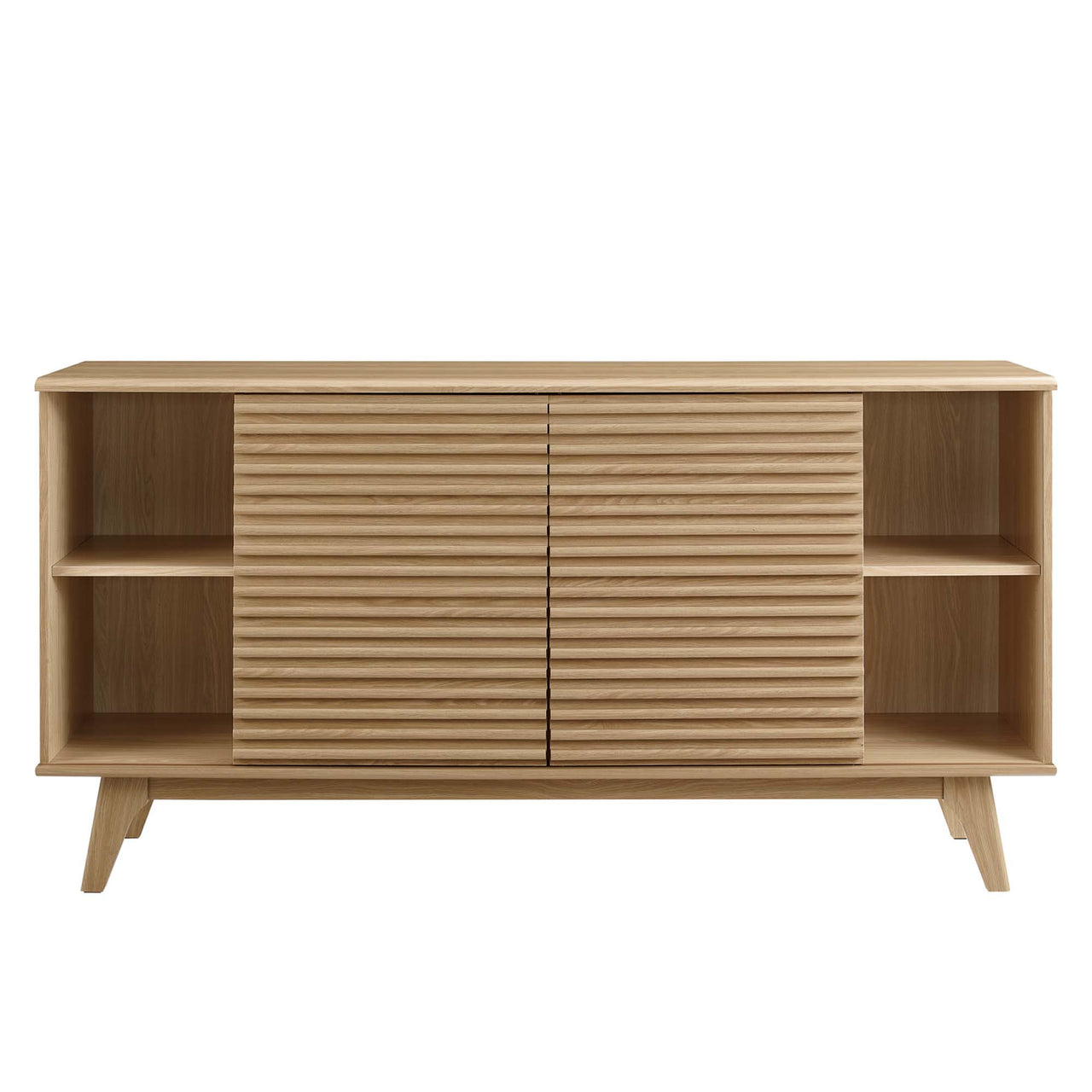 Ventra Sideboard Buffet Table | TV Stand, Medium, Oak
