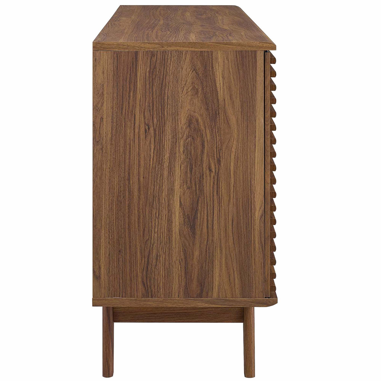 Ventra Sideboard Buffet Table | TV Stand, Medium, Walnut