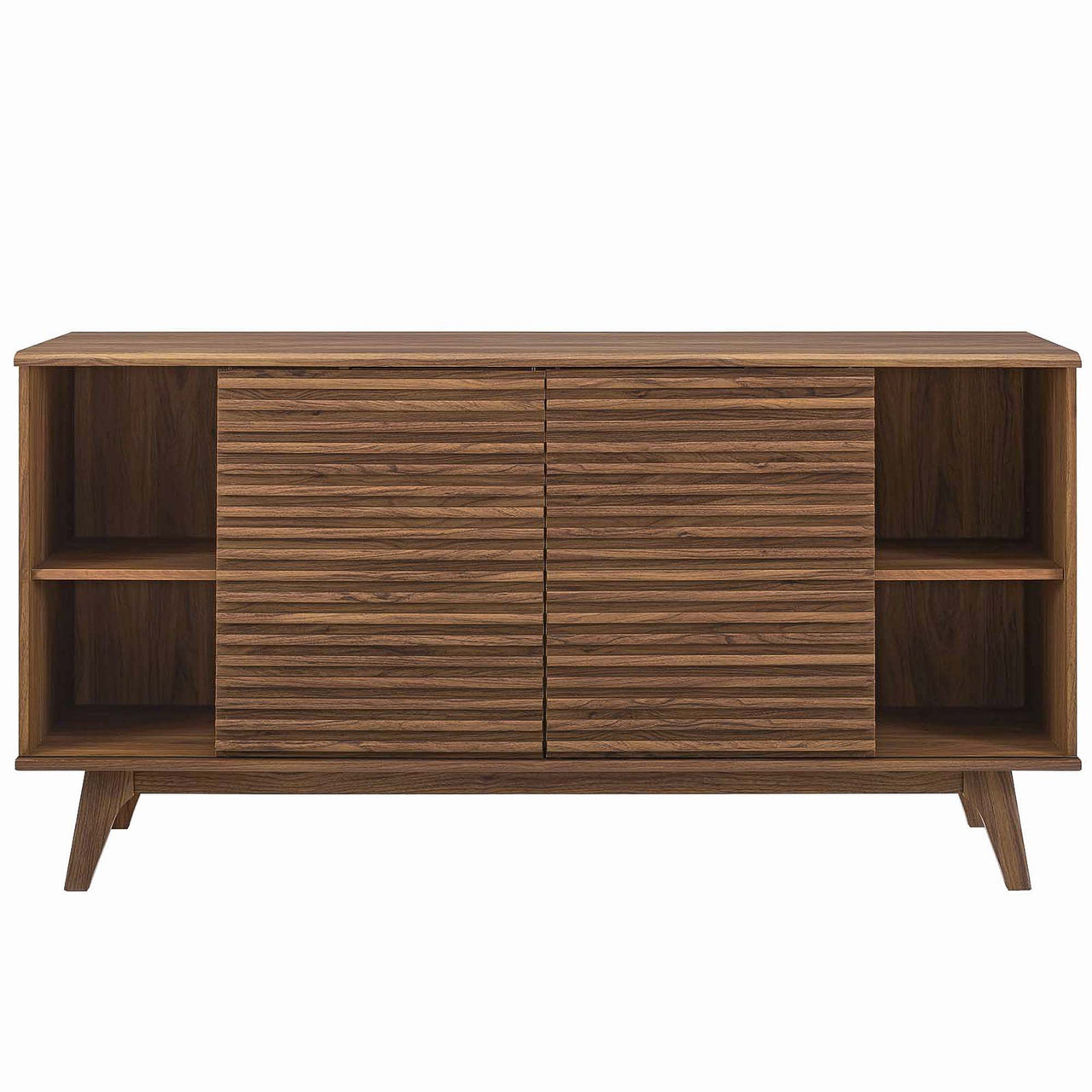 Ventra Sideboard Buffet Table | TV Stand, Medium, Walnut