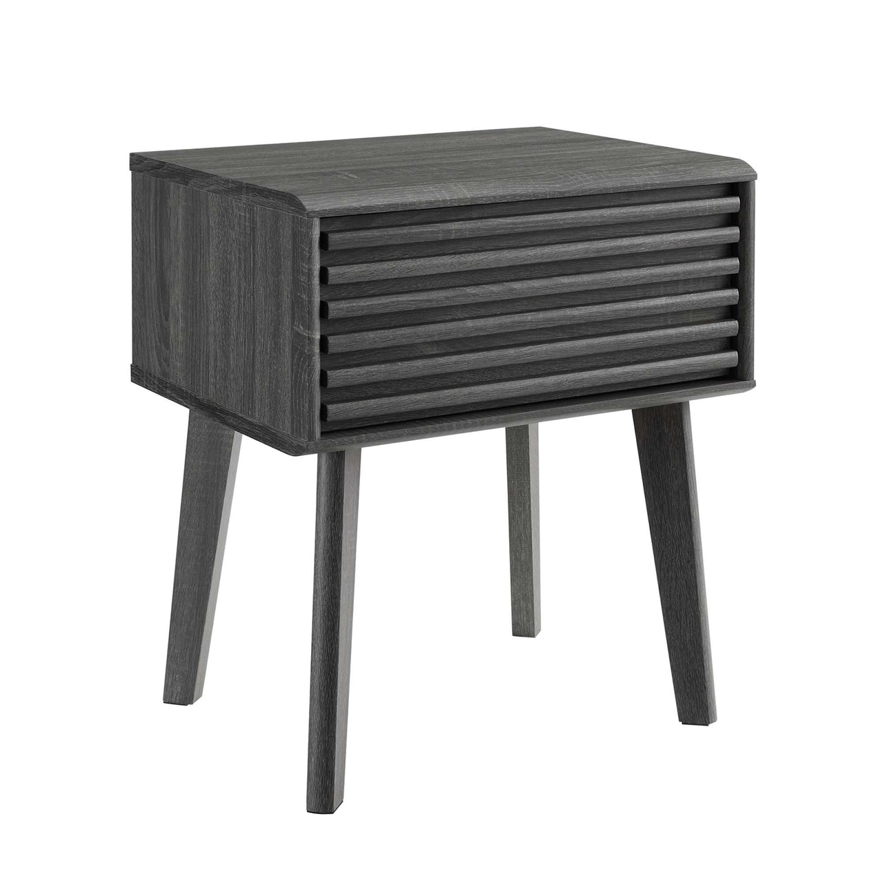 Ventra End Table, Charcoal