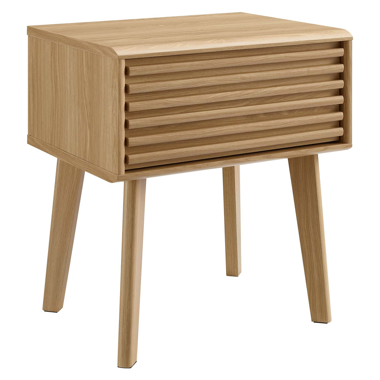Ventra End Table, Oak
