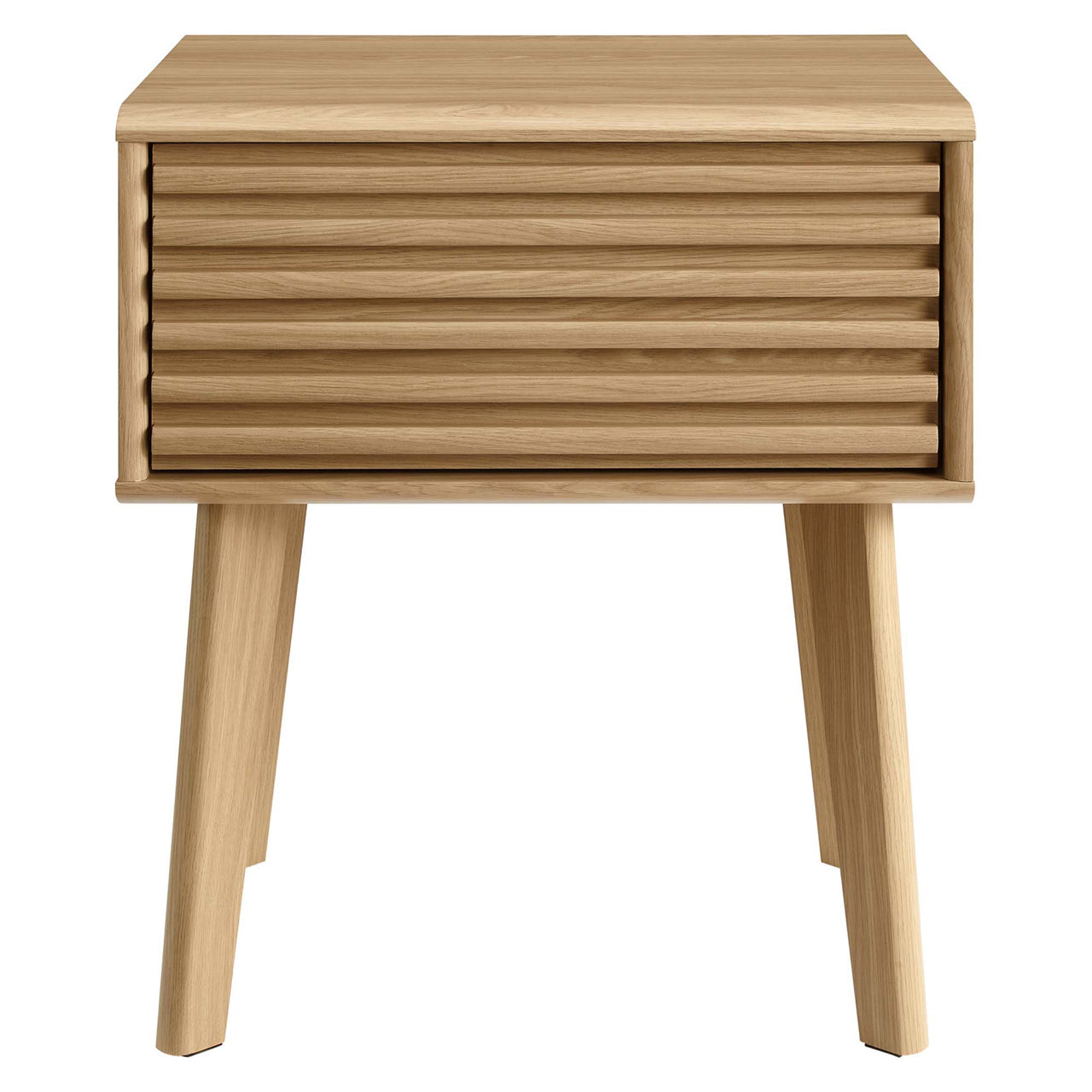 Ventra End Table, Oak