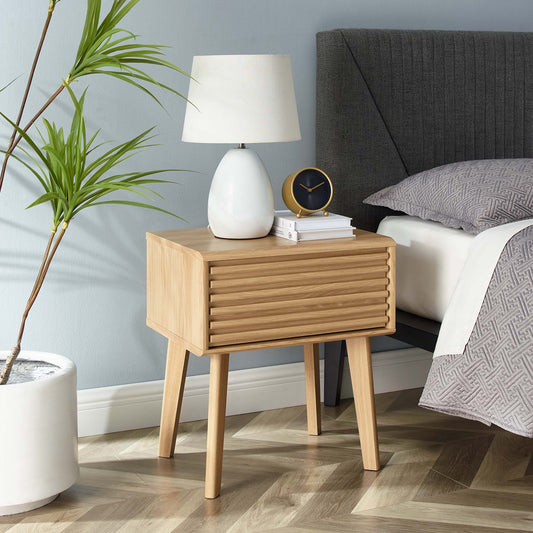 Ventra End Table, Oak