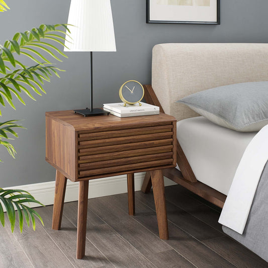 Ventra End Table, Walnut