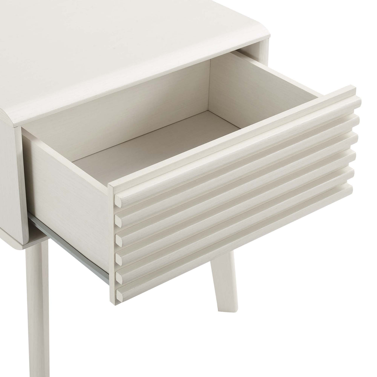 Ventra End Table, White