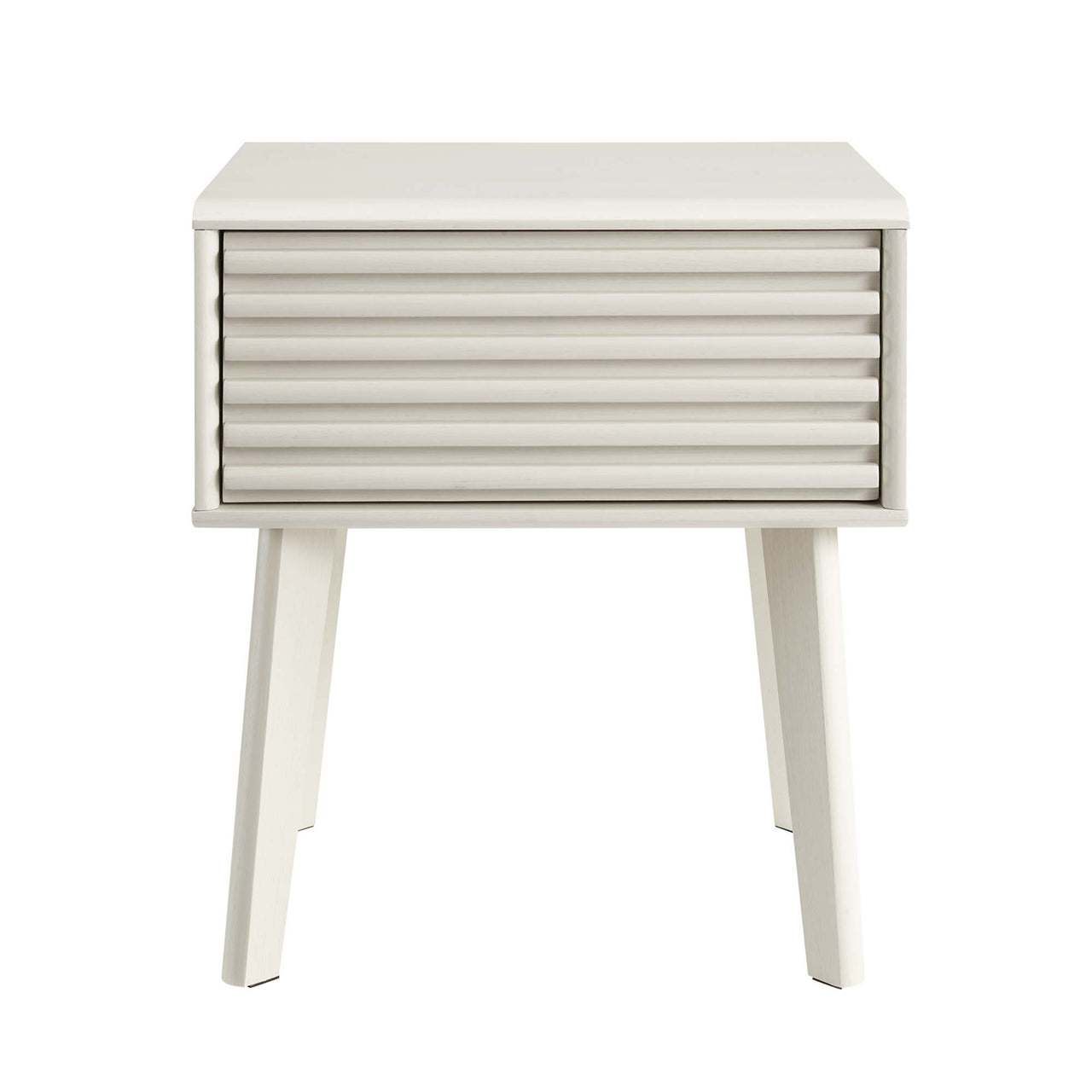 Ventra End Table, White