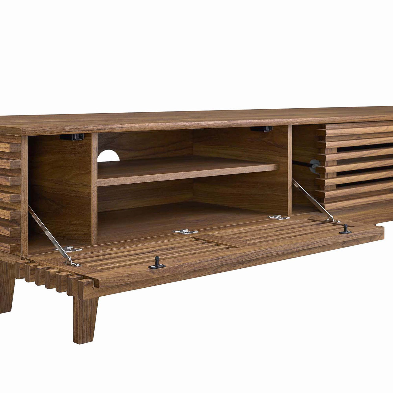 Ventra Deep TV Stand, Large, Walnut