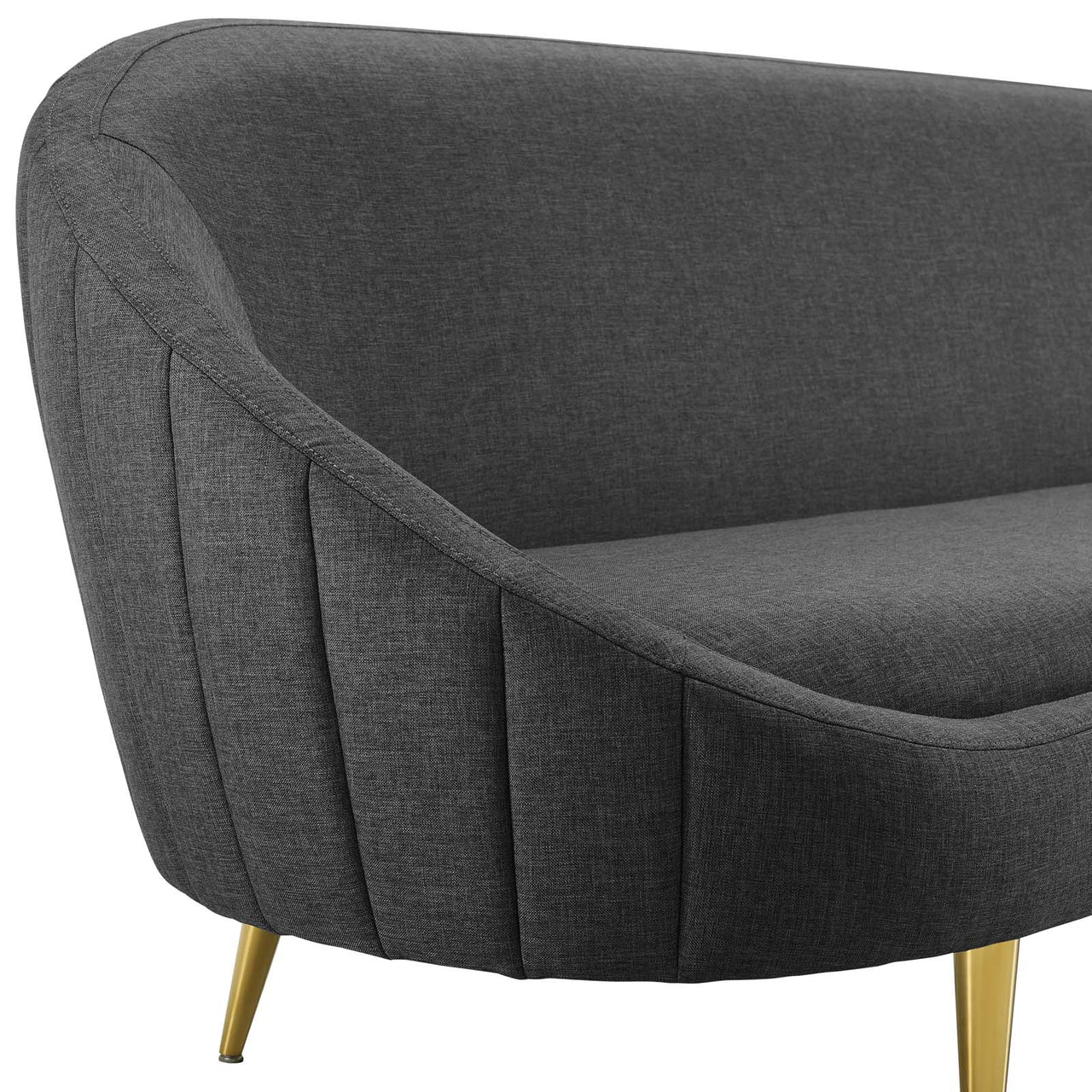 Graviton Fabric Sofa, Gray