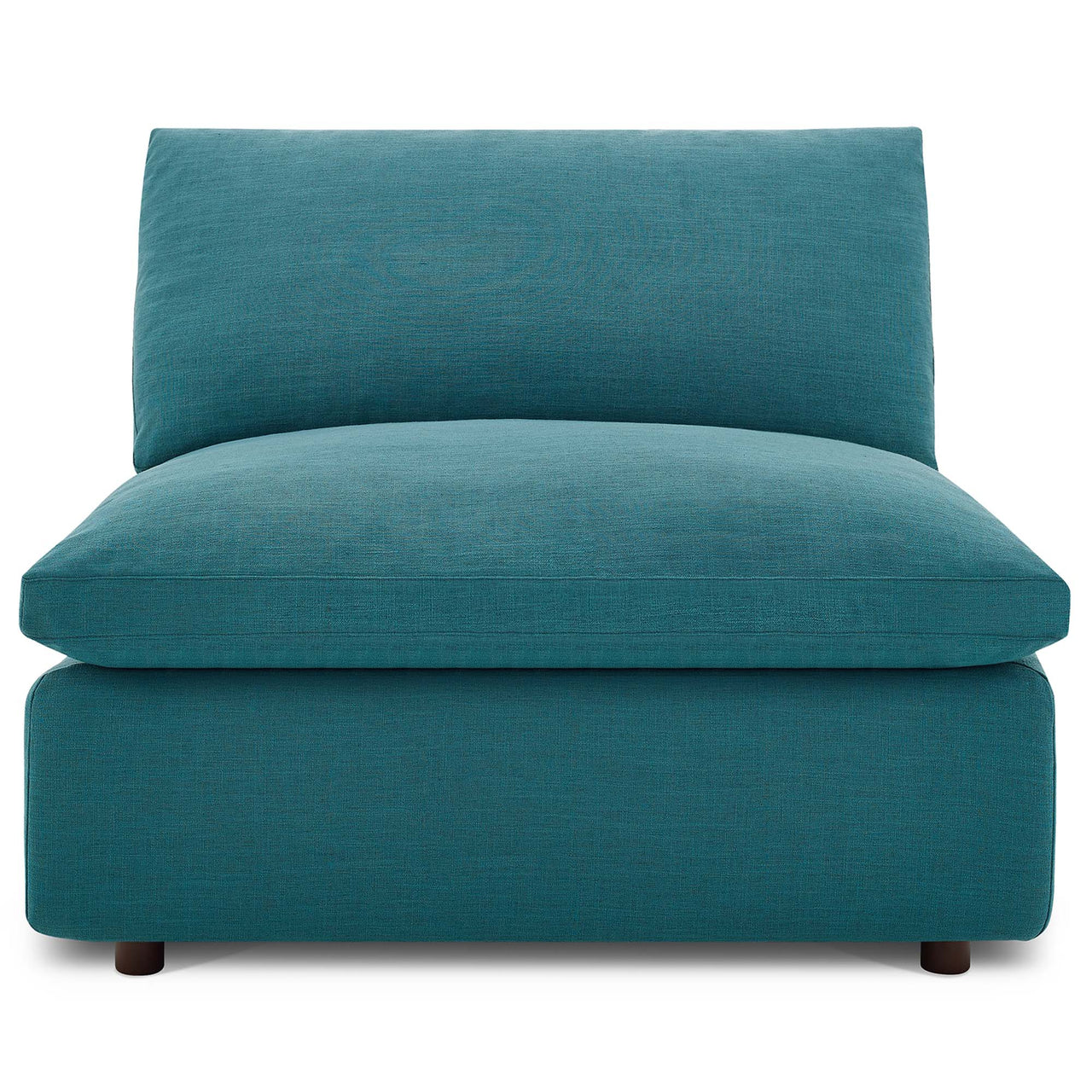 Angelic 6-Piece Cloudblend L-Shaped Corner Sectional, Teal