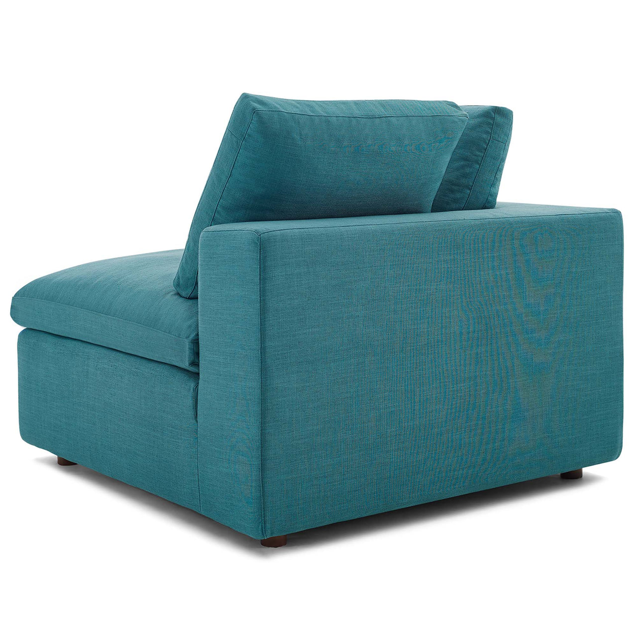 Angelic 6-Piece Cloudblend L-Shaped Corner Sectional, Teal