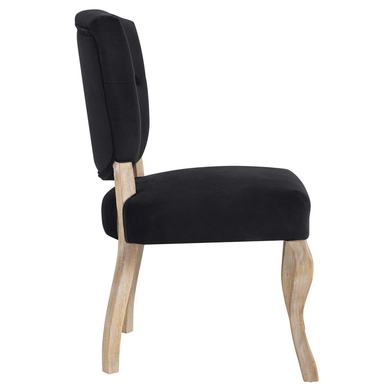 Rowena Dining Chair Set of 2, Black