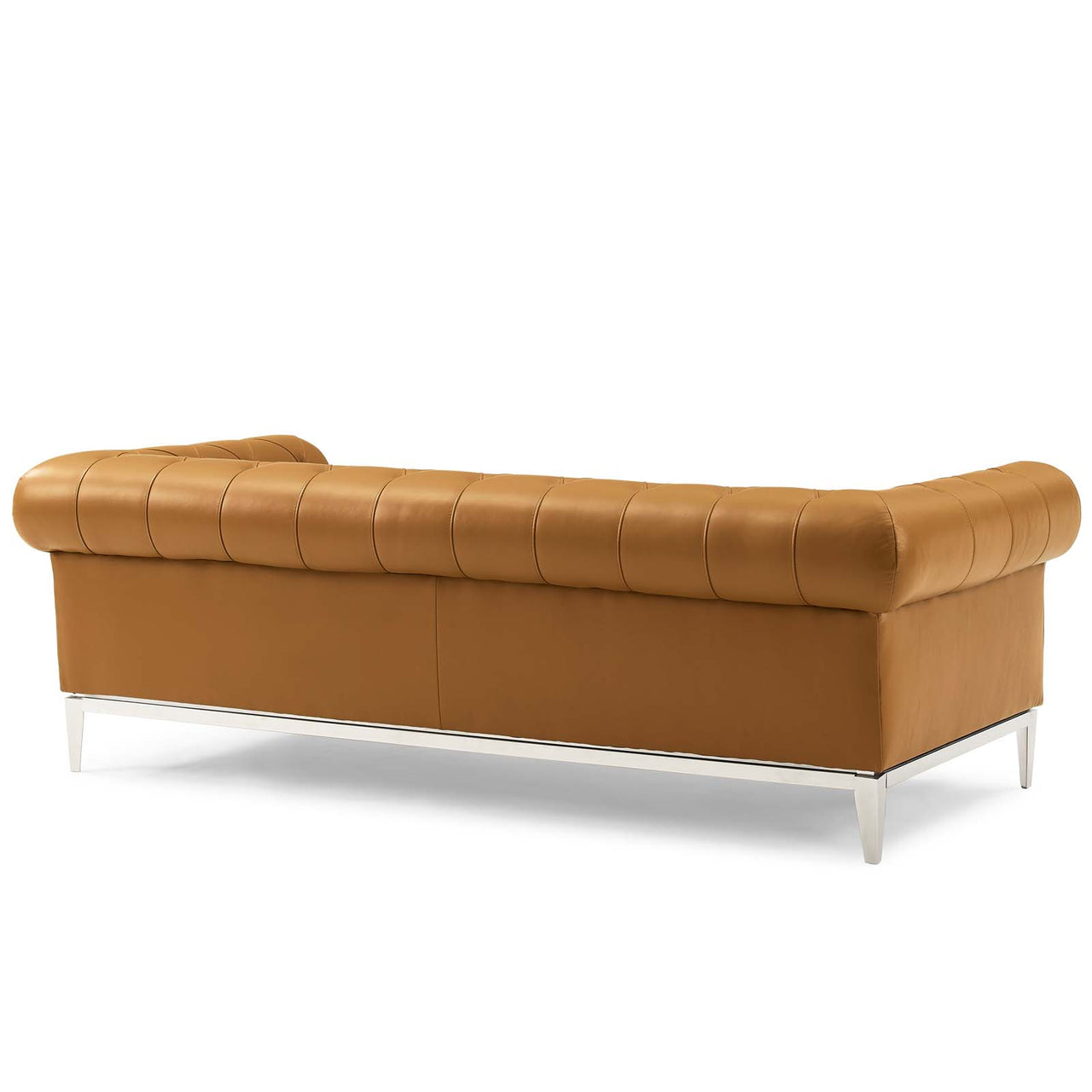 Luxerio Leather Sofa, Tan